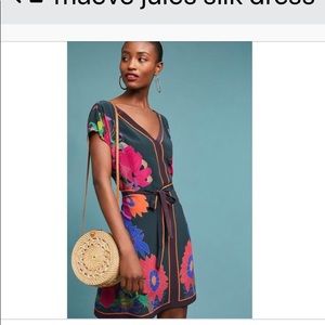 Anthropologie silk dress/tunic